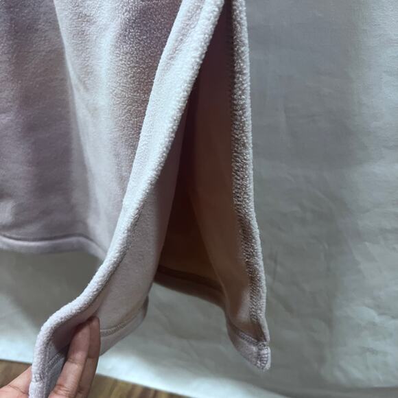 Soft Surroundings Pink Lounge Dress Front Pockets Detachable Scarf Women's PXS - Picture 7 of 9